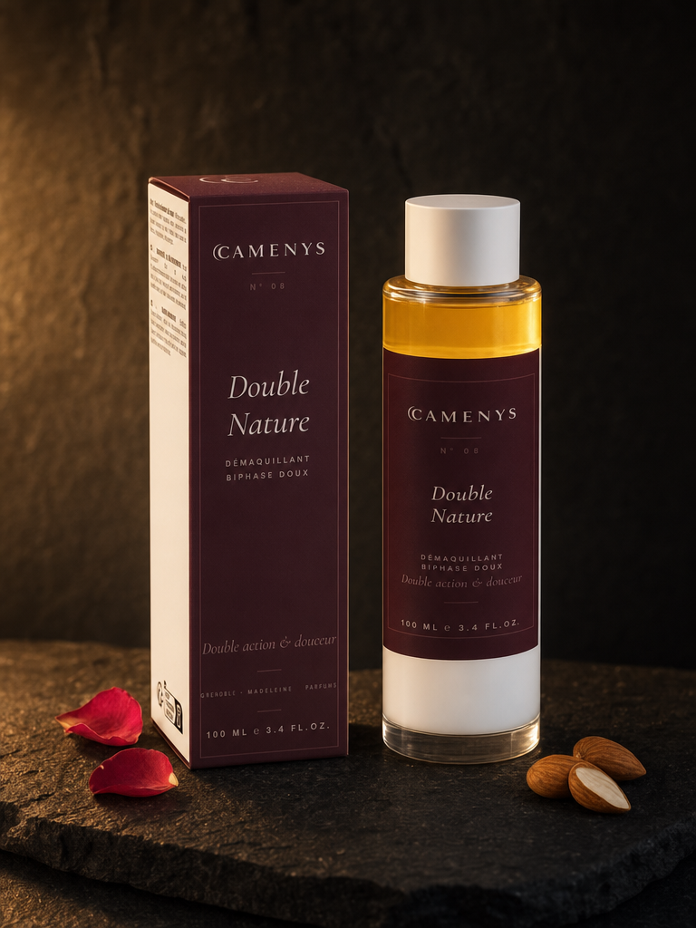 Double Nature — Démaquillant Biphase Doux — CAMENYS