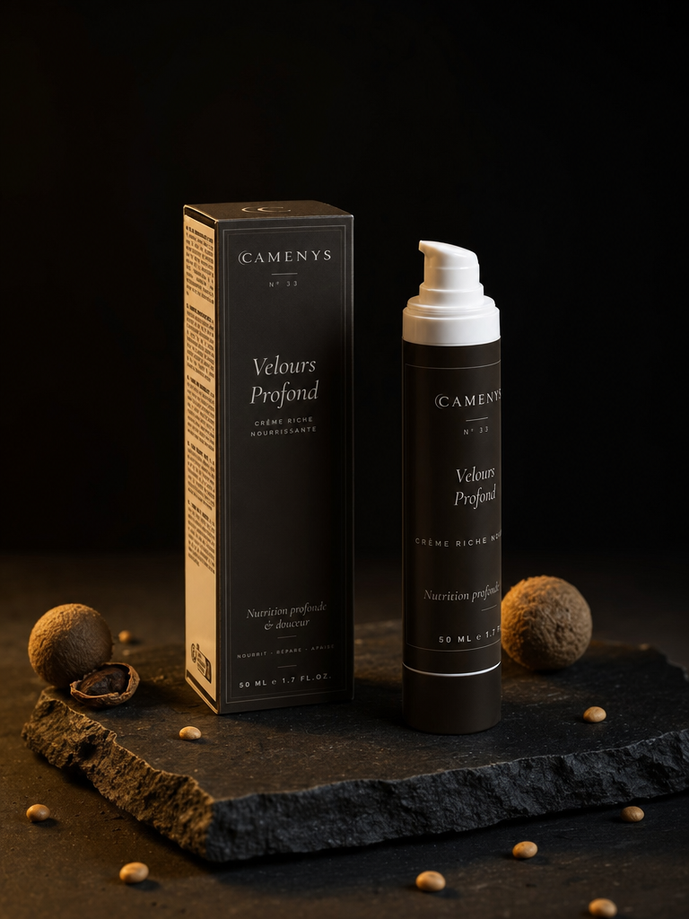 Velours Profond — Crème Riche Nourrissante Sans Parfum — CAMENYS