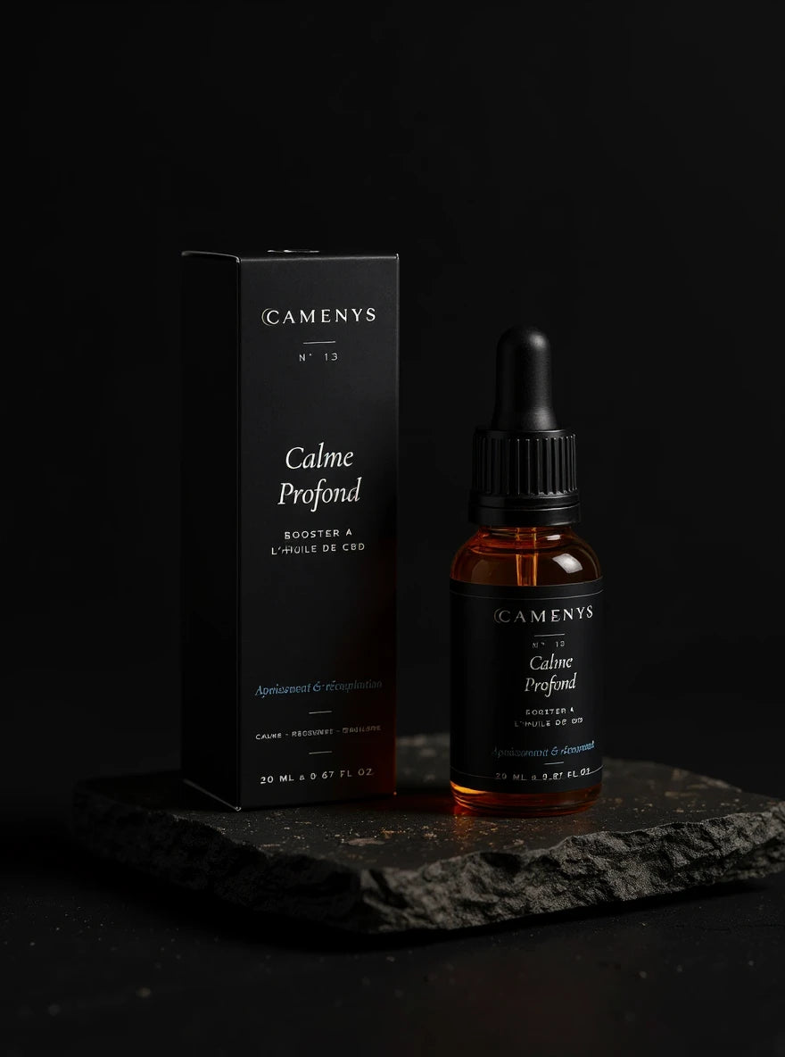 Calme Profond - Huile Visage Apaisante au CBD - 20 ml