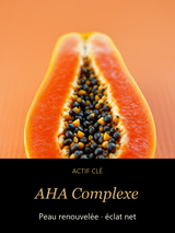 AHA Complexe — actif clé Renouveau Acide — Concentré Exfoliant aux AHA — CAMENYS
