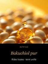Bakuchiol pur — actif clé Douceur première - Crème Rétinol Alternative au Bakuchiol — CAMENYS