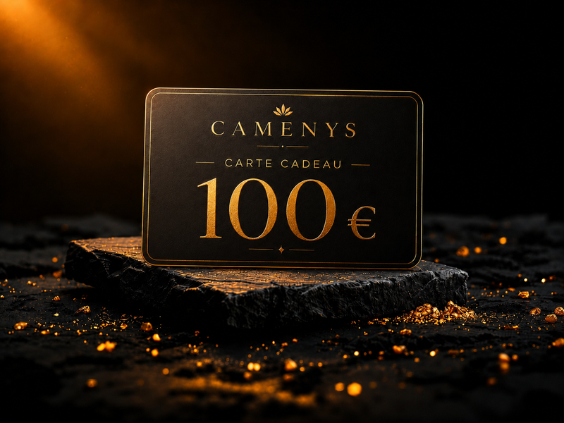 Carte Cadeau CAMENYS 100€ — fond volcanique