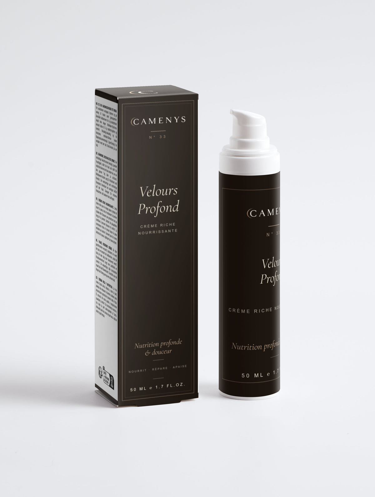 Velours Profond — Crème Riche Nourrissante Sans Parfum