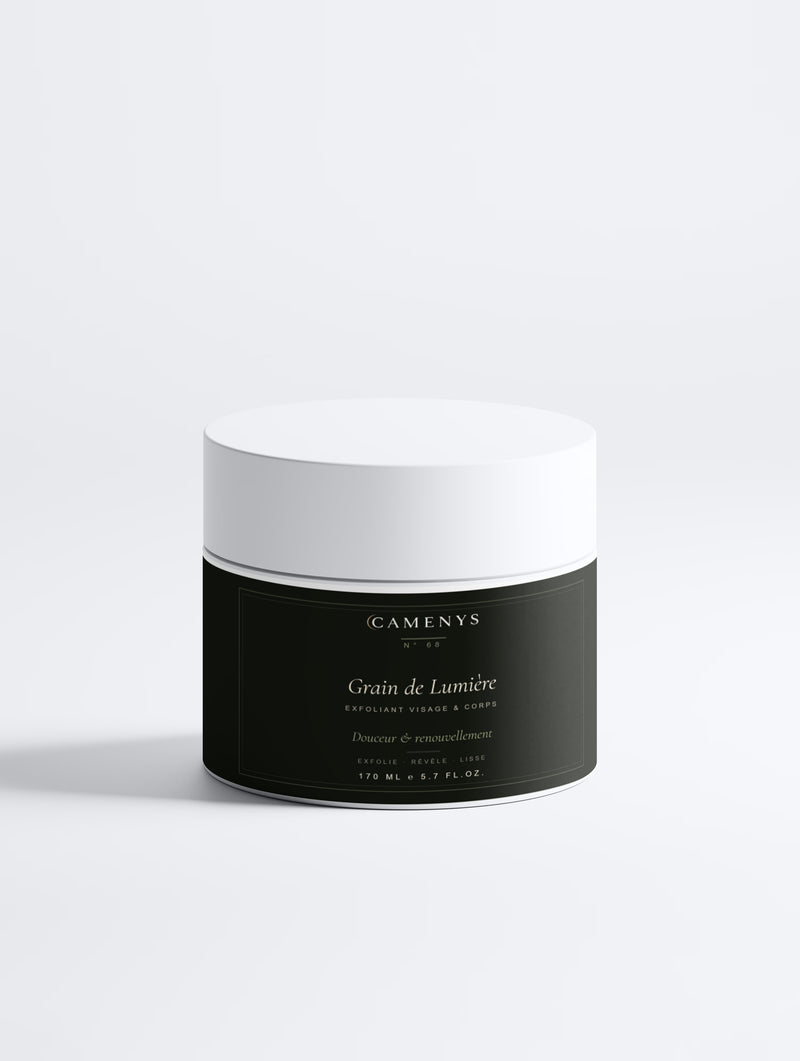 Grain de Lumière - Exfoliant Volcanique Visage & Corps - CAMENYS