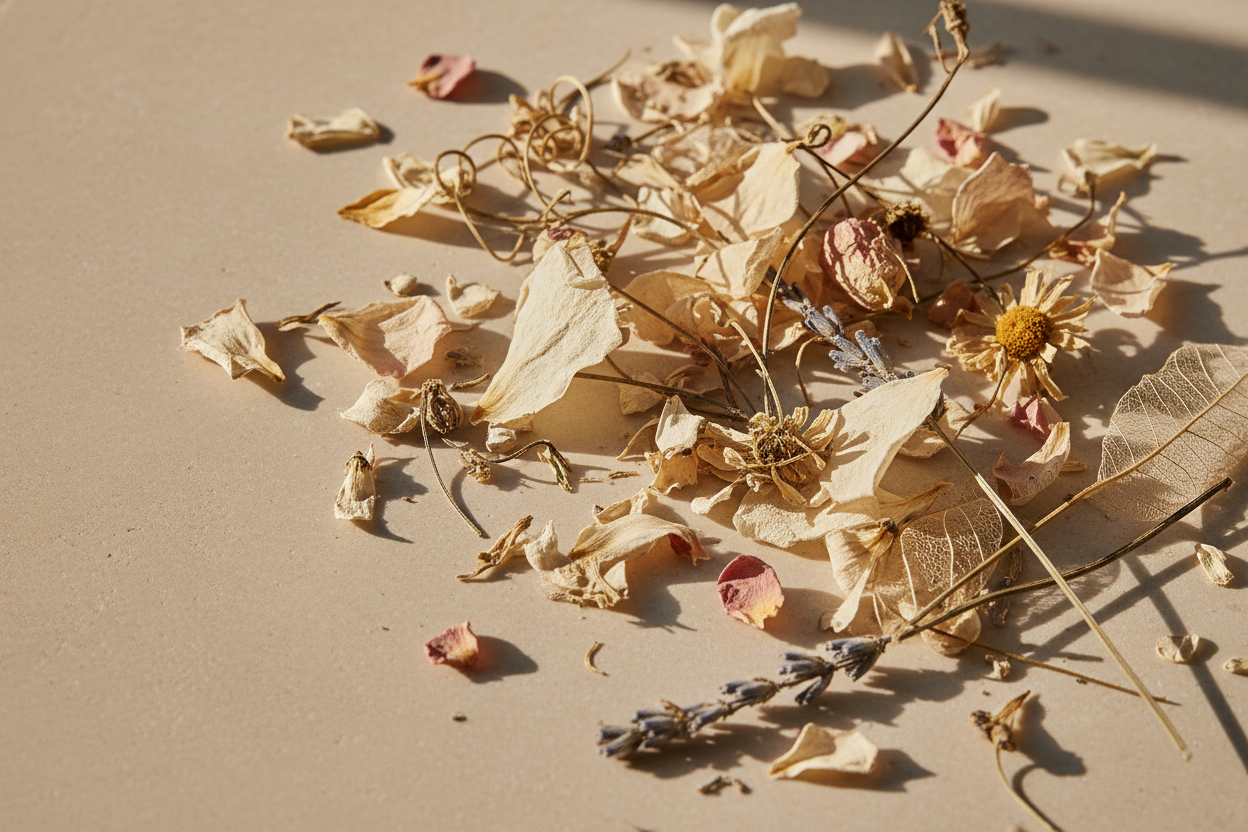 Botaniques et textures naturelles — Certifications Cosmos Camenys