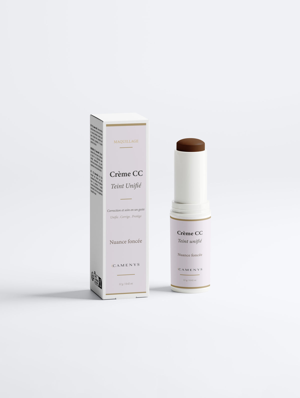 Stick Crème Céramides SPF30 — Nuance Foncée