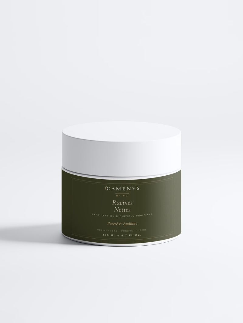 Racines Nettes - Exfoliant Cuir Chevelu Romarin & Menthe - CAMENYS
