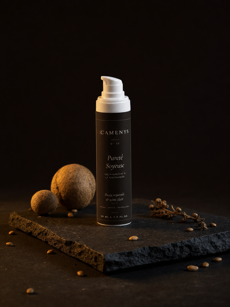 Pureté Soyeuse — Gel Hydratant à la Niacinamide — CAMENYS