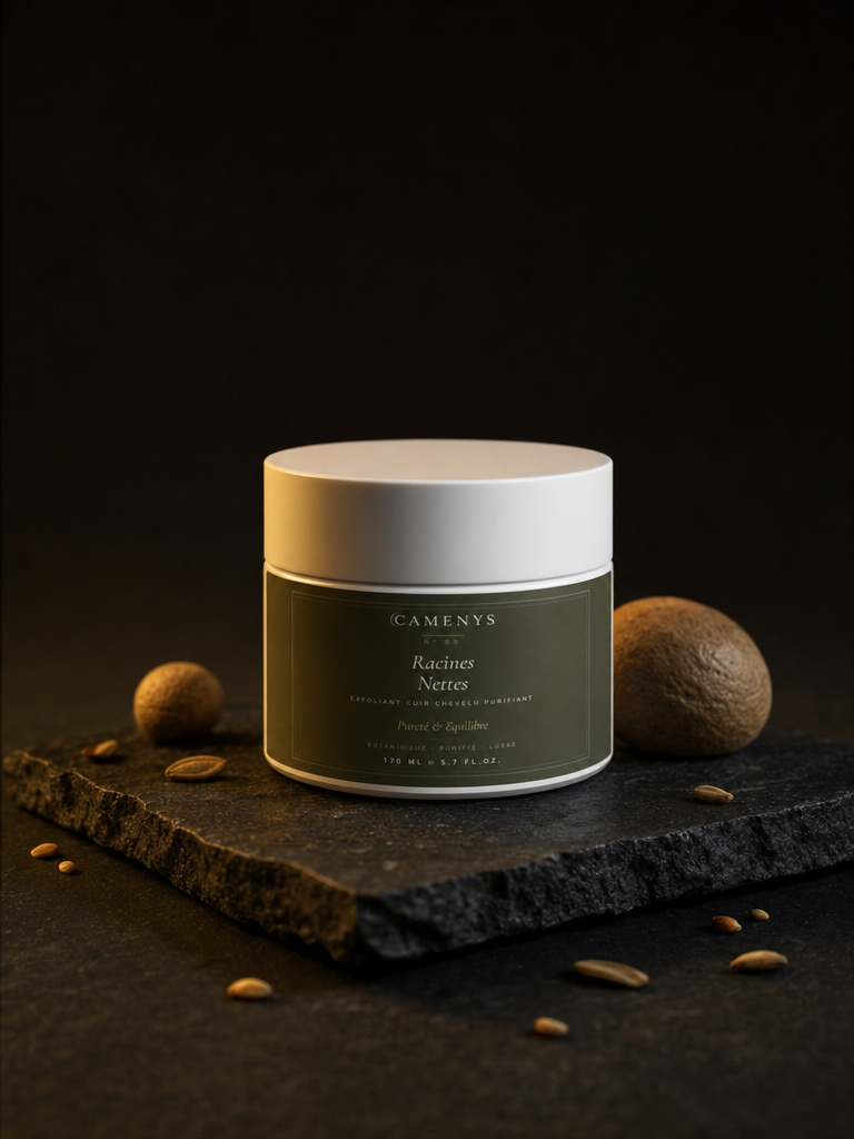 Racines nettes - Exfoliant pour cuir chevelu, romarin et menthe — CAMENYS