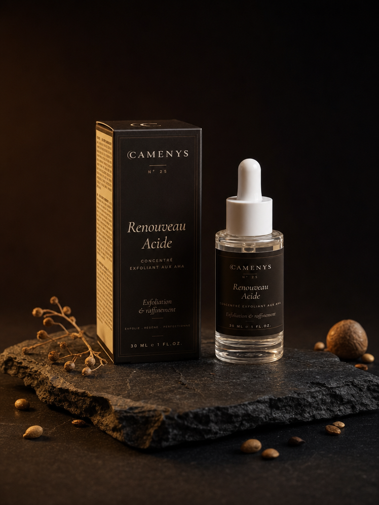 Renouveau Acide — Concentré Exfoliant aux AHA — CAMENYS