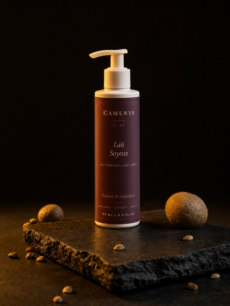 Douceur Fondante — Lait Nettoyant Anti-Âge Argan & Karité — CAMENYS