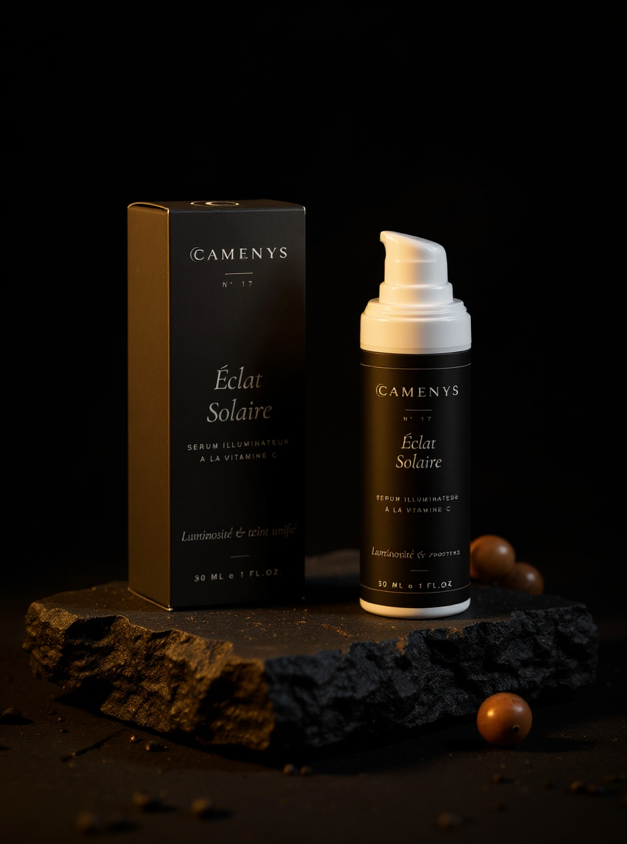 Éclat Solaire — Sérum Énergisant à la Vitamine C