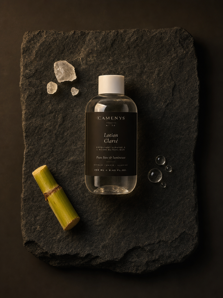 Renouveau Liquide — Tonique Exfoliant à l'Acide Glycolique — application