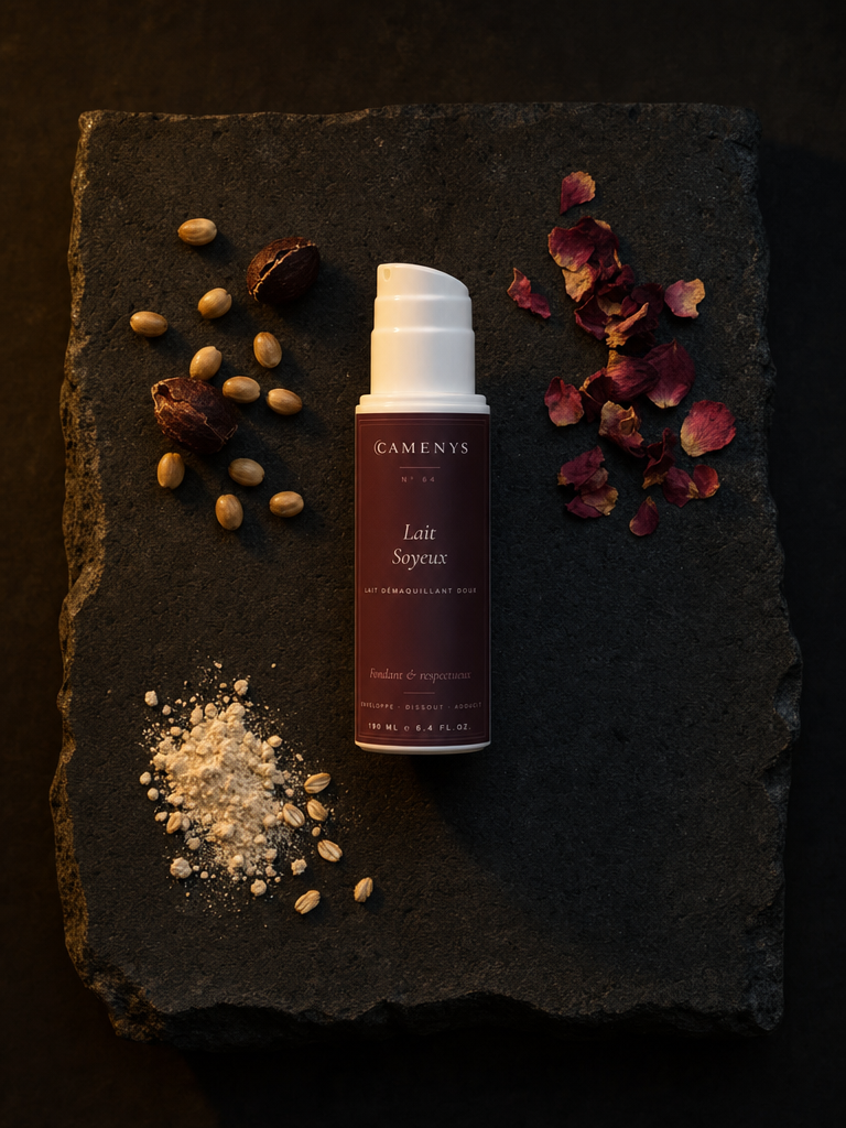 Rituel Pur — Nettoyant Huile-to-Lait Peaux Sensibles — application