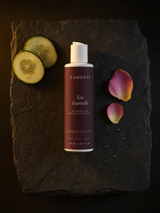 Eau Pure — Eau Micellaire Nettoyante & Hydratante — ingrédients flat lay — CAMENYS