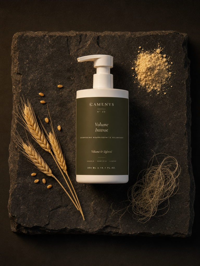 Volume Intense — Shampooing à la kératine — application