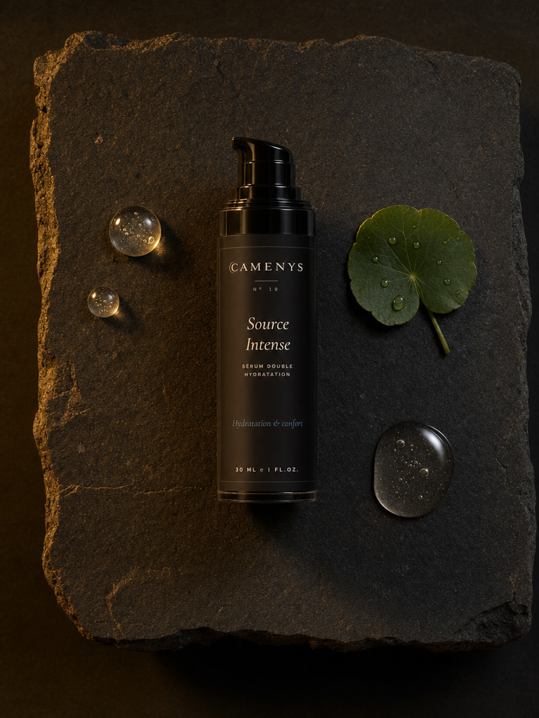 Source Intense - Sérum hydratant — application