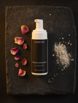 Mousse Rituelle — Mousse Nettoyante Douce — ingrédients flat lay — CAMENYS