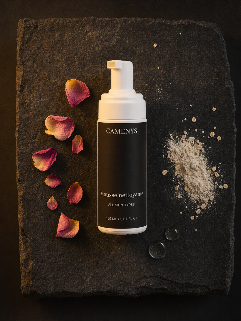 Mousse Rituelle — Mousse Nettoyante Douce — application