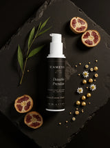 Douceur première - Crème Rétinol Alternative au Bakuchiol — ingrédients flat lay — CAMENYS