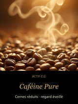 Caféine Pure — actif clé Réveil Immédiat — Gel Booster à la Caféine 30ml — CAMENYS