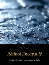 Rétinol Encapsulé — actif clé Temps Suspendu — Crème de Jour Anti-Âge (Homme) — CAMENYS