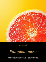 Pamplemousse — actif clé Fraîcheur Citrus — Gel Lavant Mains & Corps au Pamplemousse — CAMENYS