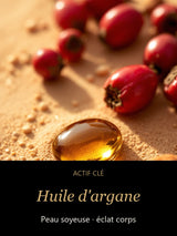 Huile d'argane — actif clé Or Fluide - Huile Corps Nutrition & Éclat Oméga 6 & 9 — CAMENYS