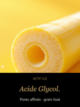 Acide Glycol. — actif clé Renouveau Liquide — Tonique Exfoliant à l'Acide Glycolique — CAMENYS