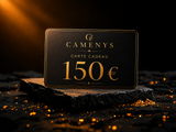 Carte Cadeau CAMENYS 150€ — fond volcanique