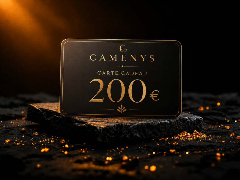 Carte Cadeau CAMENYS 200€ — fond volcanique