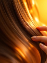 Cheveux nourris · doux