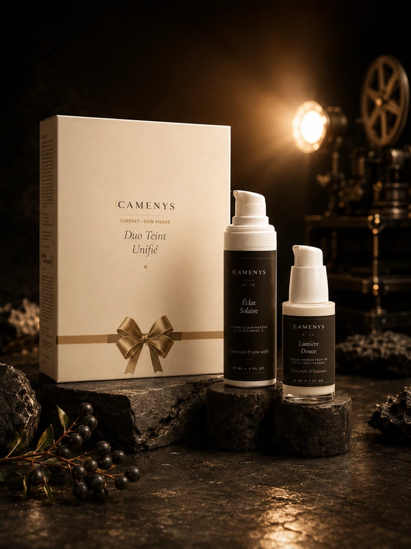 Coffret Duo Teint Unifié CAMENYS — sérum à la vitamine C et sérum perfecteur de teint anti-taches