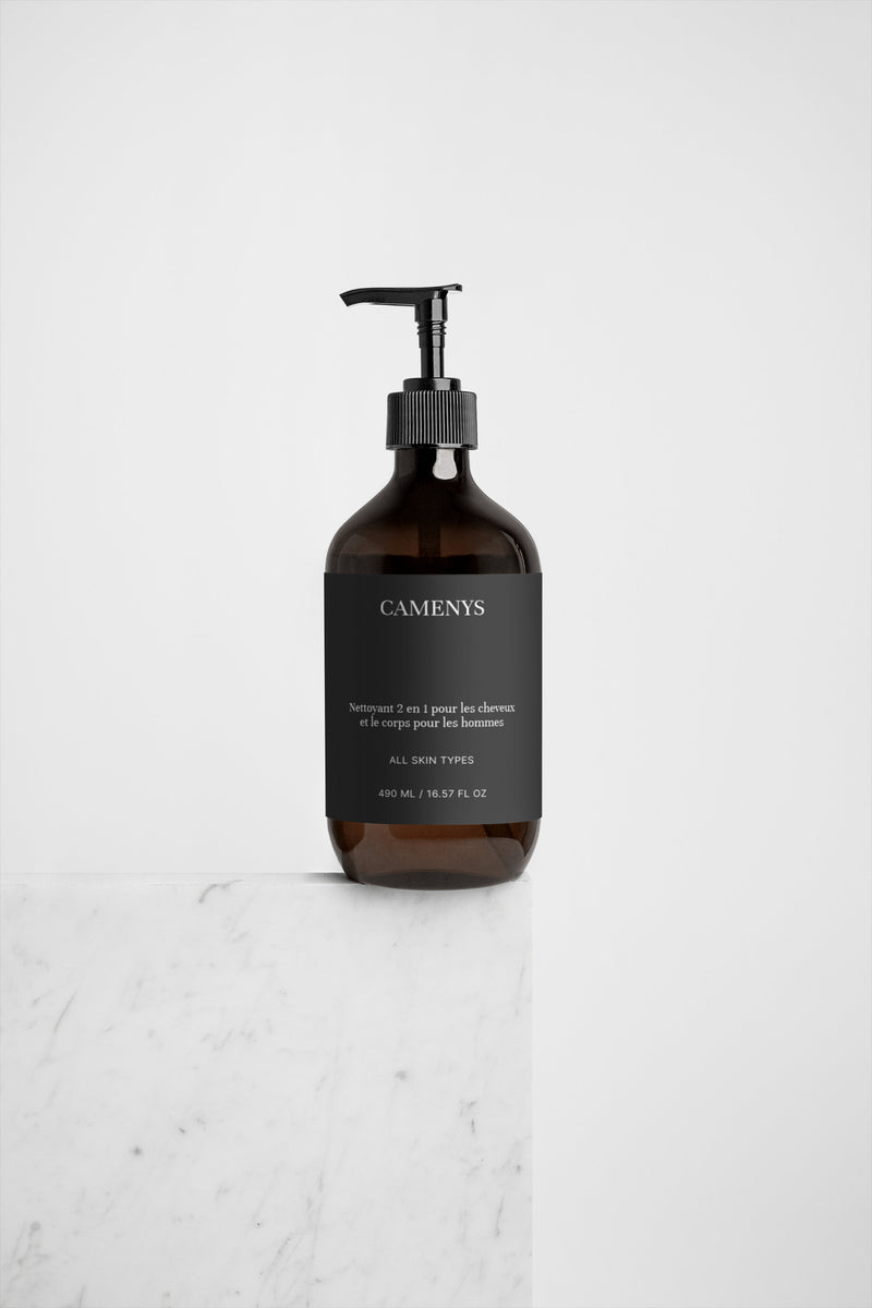 Rituel Double - Nettoyant 2-en-1 Cheveux & Corps (Homme) - CAMENYS