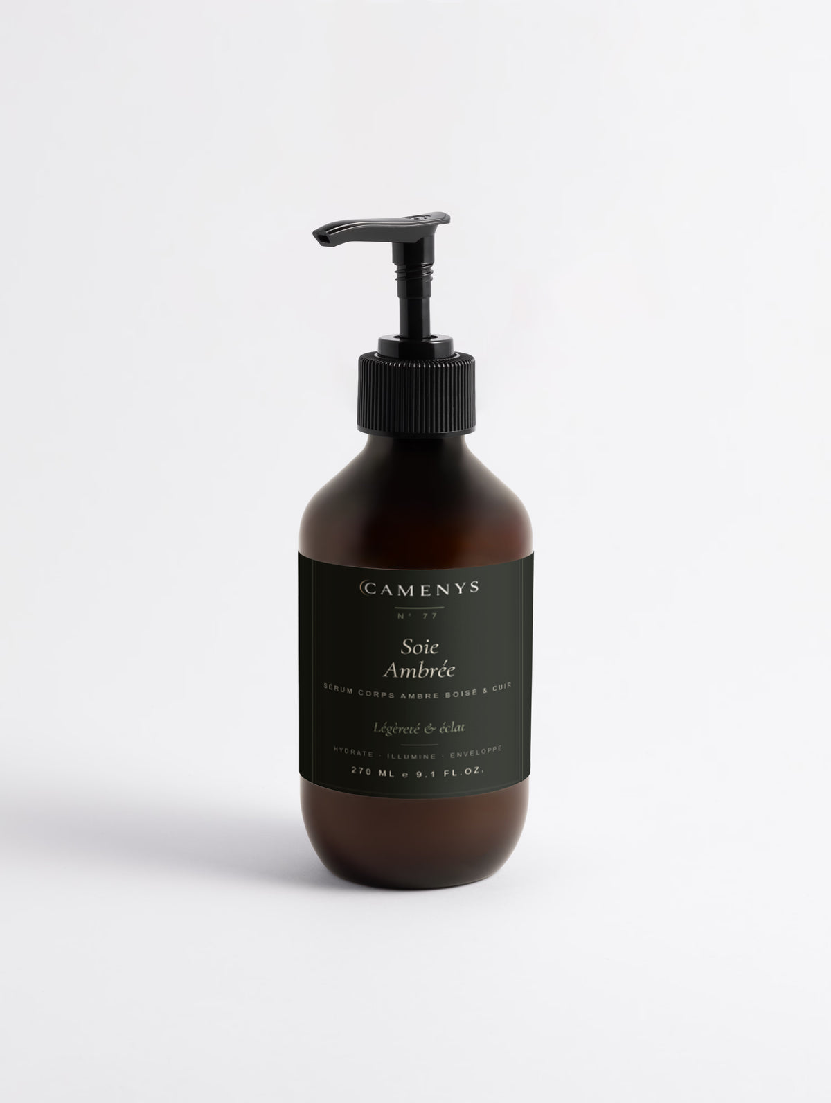 Soie Ambrée — Sérum Corps Ambre Boisé & Cuir