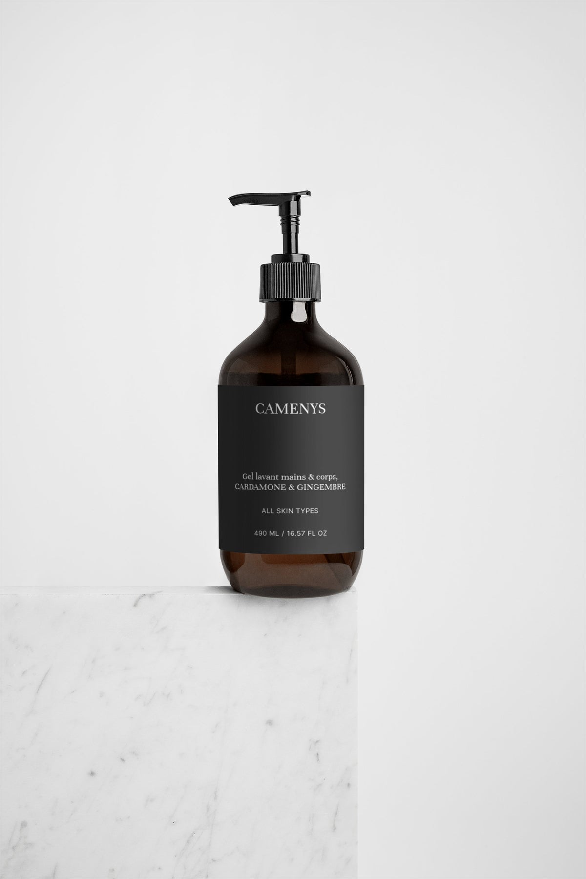 Épices Dorées — Gel Lavant Certifié Naturel Cardamome & Gingembre